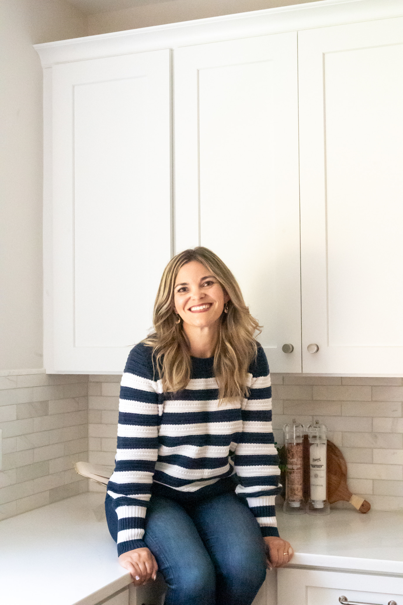 Kellie Ortiz in a bright kitchen